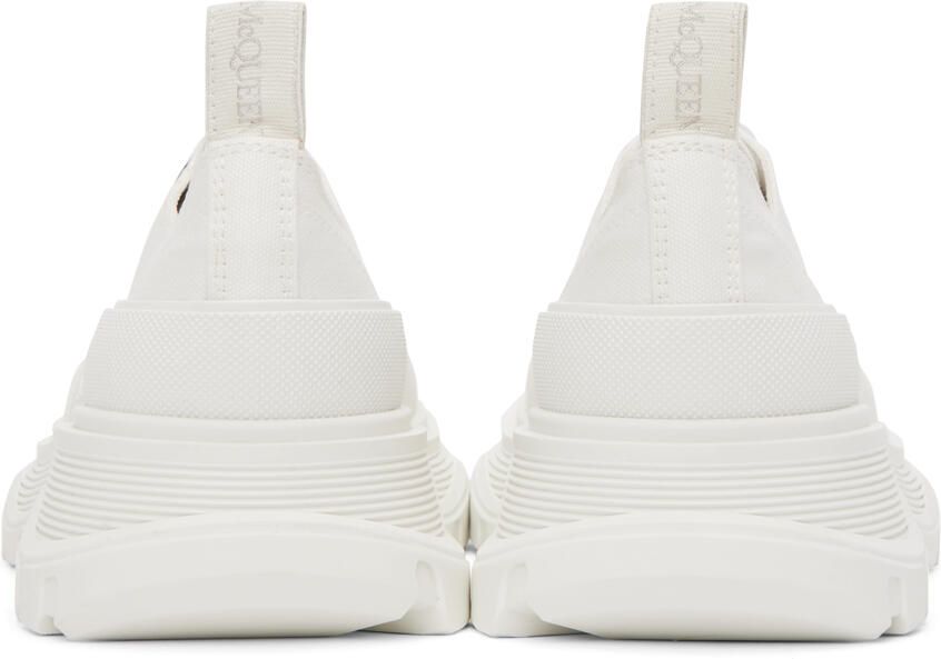 Alexander McQueen White Tread Slick Sneakers