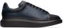 Alexander McQueen Black & Blue Oversized Sneakers - Thumbnail 1