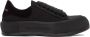Alexander McQueen Black Deck Plimsoll Sneakers - Thumbnail 1
