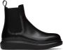 Alexander McQueen Black Hybrid Chelsea Boots - Thumbnail 1