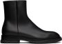 Alexander McQueen Black Swilly Zip-Up Boots - Thumbnail 1