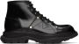 Alexander McQueen Black Tread Slick Boots - Thumbnail 1