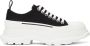 Alexander McQueen Black Tread Slick Low Sneakers - Thumbnail 1