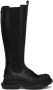 Alexander McQueen Black Tread Slick Tall Boots - Thumbnail 1