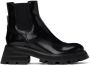 Alexander McQueen Black Wander Chelsea Boots - Thumbnail 1