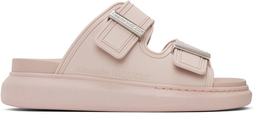 Alexander McQueen Pink Hybrid Sandals