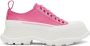 Alexander McQueen Pink Tread Slick Sneakers - Thumbnail 1
