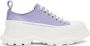 Alexander McQueen Purple Tread Slick Sneakers - Thumbnail 1