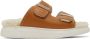 Alexander McQueen Tan Hybrid Sandals - Thumbnail 1