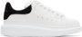 Alexander McQueen White & Black Oversized Sneakers - Thumbnail 1