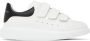 Alexander McQueen White & Black Oversized Triple Strap Sneakers - Thumbnail 1