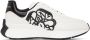 Alexander McQueen White & Black Sprint Runner Sneakers - Thumbnail 1