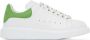 Alexander McQueen White & Green Oversized Sneakers - Thumbnail 1