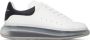 Alexander McQueen White & Navy Oversized Sneakers - Thumbnail 1
