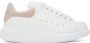 Alexander McQueen White & Pink Oversized Sneakers - Thumbnail 1