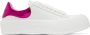 Alexander McQueen White & Pink Oversized Sneakers - Thumbnail 1