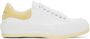 Alexander McQueen White & Yellow Plimsoll Sneakers - Thumbnail 1