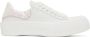 Alexander McQueen White Deck Plimsoll Sneakers - Thumbnail 1