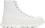 Alexander McQueen White High Tread Slick Sneakers - Thumbnail 1