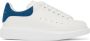 Alexander McQueen White Oversized Low-Top Sneakers - Thumbnail 1