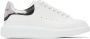 Alexander McQueen White Oversized Sneakers - Thumbnail 1