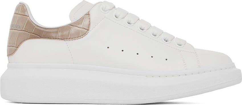 Alexander McQueen White Oversized Sneakers