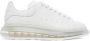 Alexander McQueen White Transparent Sole Oversized Sneakers - Thumbnail 1