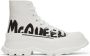 Alexander McQueen White Tread Slick High Sneakers - Thumbnail 1