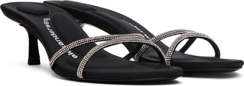 Alexander Wang Black Dahlia 50 Heeled Sandals - Picture 2