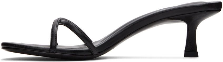 Alexander Wang Black Dahlia Heeled Sandals - Picture 4