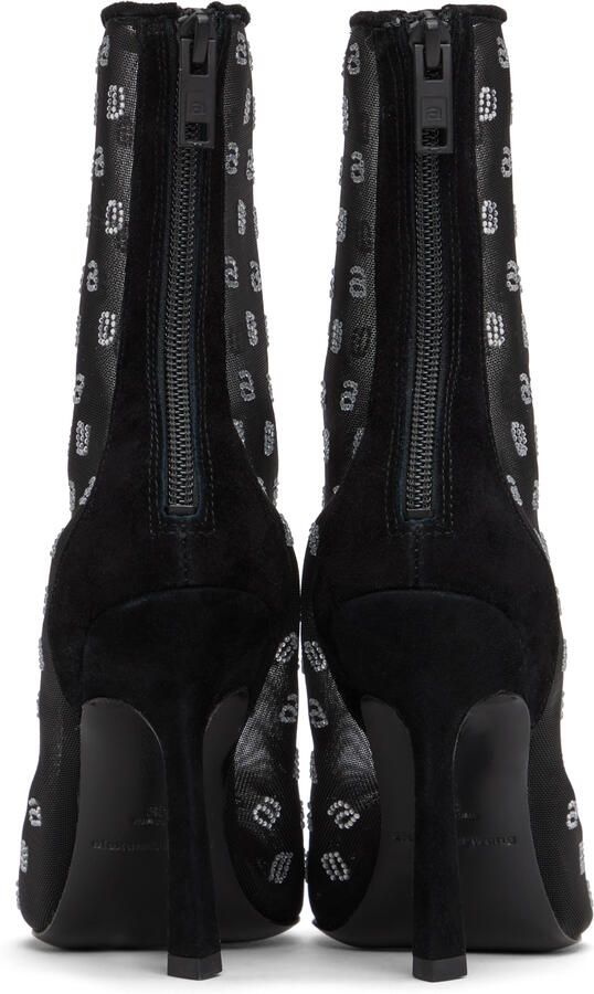 Alexander Wang Black Delphine 105 Ankle Boots - Picture 5