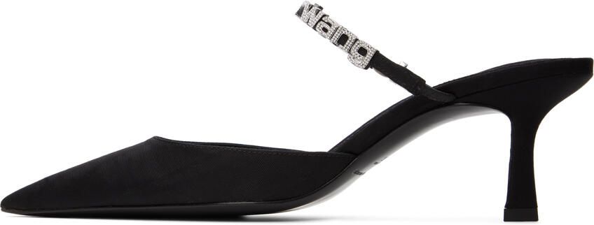 Alexander Wang Black Delphine 65 Mules - Picture 3