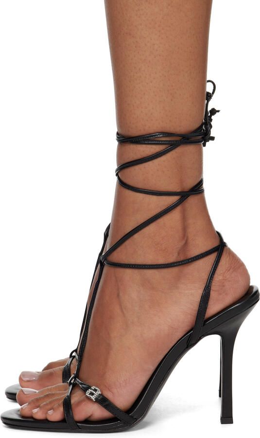 Alexander Wang Black Lucienne 105 Heeled Sandals - Picture 5