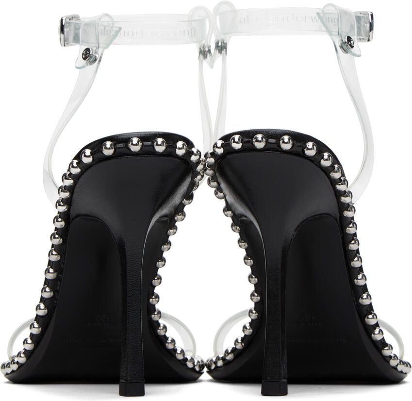Alexander Wang Black Nova 105 Heeled Sandals