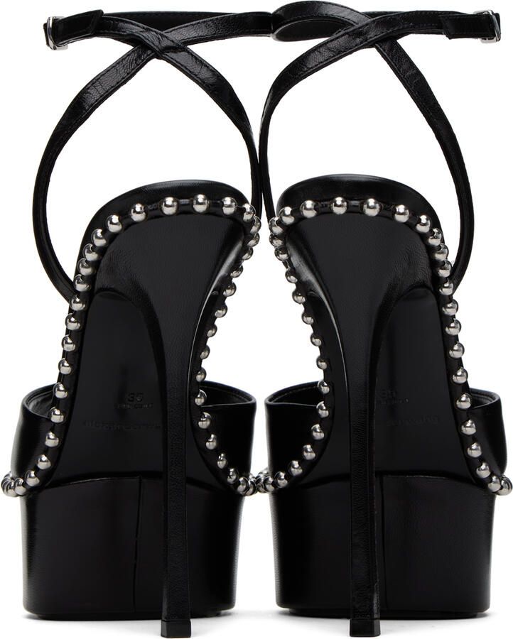 Alexander Wang Black Nova 145 Heeled Sandals - Picture 3