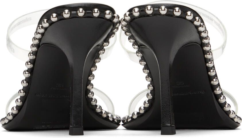Alexander Wang Black Nova 85 Heeled Sandals