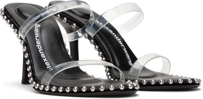 Alexander Wang Black Nova 85 Heeled Sandals - Picture 2
