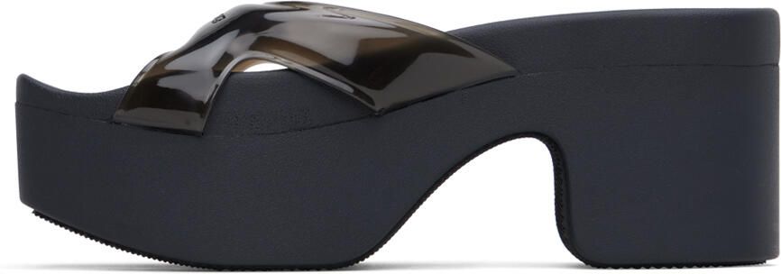 Alexander Wang Black Sport Platform Sandals - Picture 3