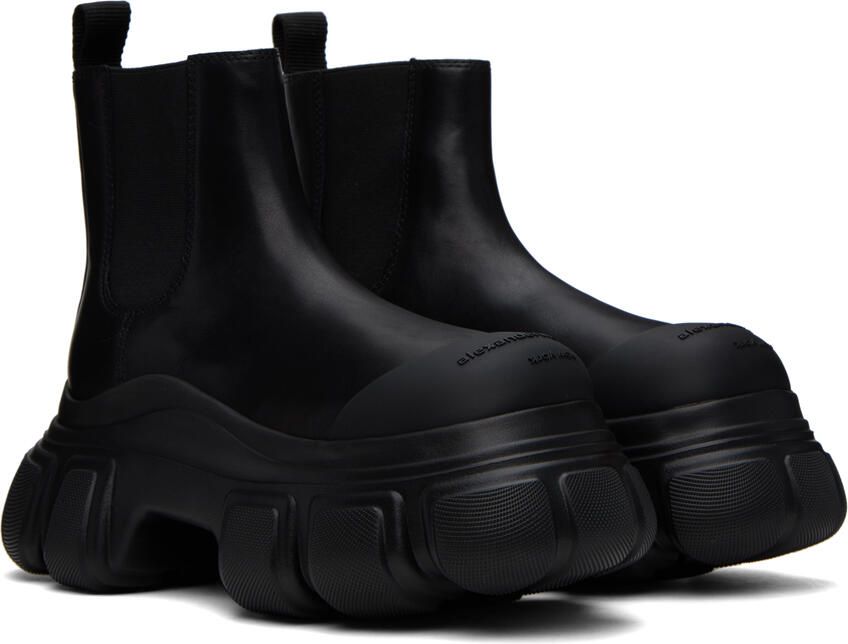 Alexander Wang Black Storm Chelsea Boots - Picture 3