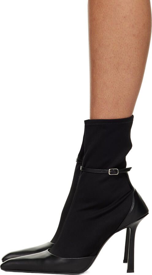 Alexander Wang Black Viola 105 Boots - Picture 3