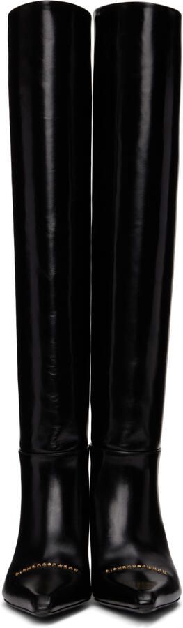 Alexander Wang Black Viola 65 Slouch Boots - Picture 3
