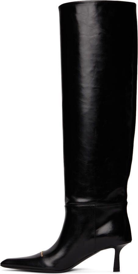 Alexander Wang Black Viola 65 Slouch Boots