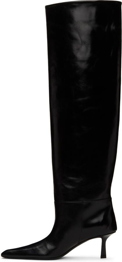 Alexander Wang Black Viola Slouch Boots