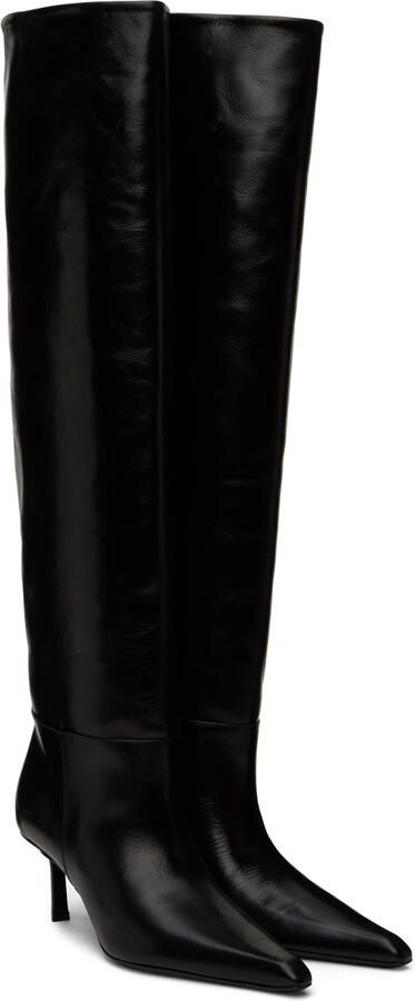 Alexander Wang Black Viola Slouch Boots - Picture 2