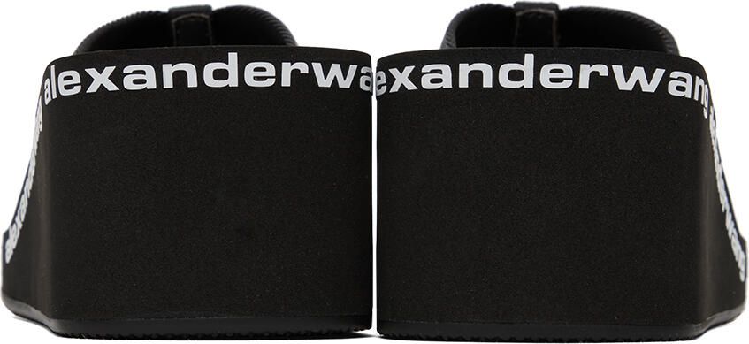 Alexander Wang Black Wedge Sandals
