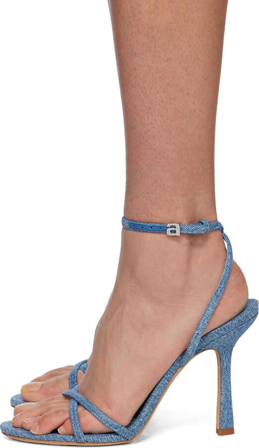 Alexander Wang Blue Dahlia 105 Heeled Sandals - Picture 3