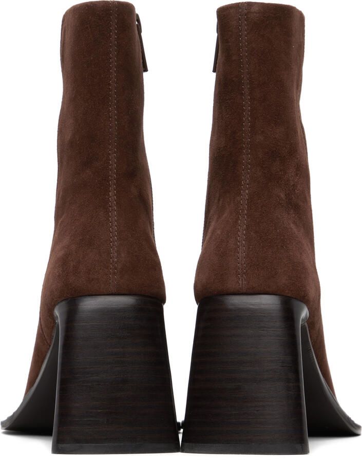 Alexander Wang Brown Booker 85 Boots - Picture 3