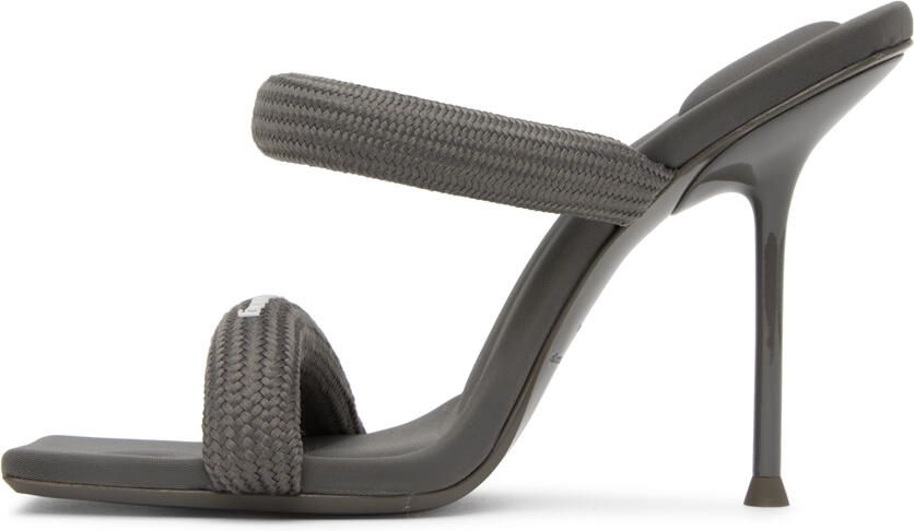 Alexander Wang Gray Julie Tubular Sandal - Picture 3