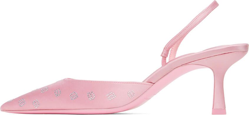 Alexander Wang Pink Delphine 65 Heels - Picture 3