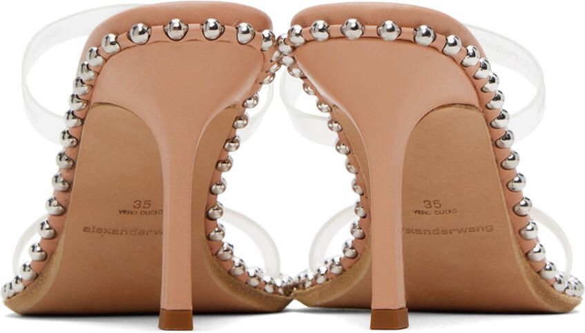 Alexander Wang Pink Nova 85 Heeled Sandals